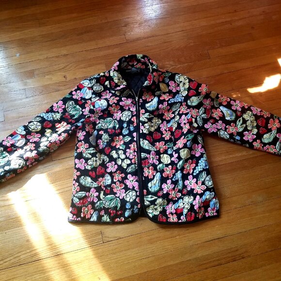 Requirements Petite M Women's Quilted Jacket - Picture 3 of 5